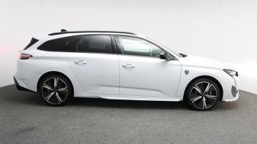SPOTICAR Peugeot 308 Sw 1.2 Hybrid Gt E-dsc6 Euro 6 (s/s) 5dr Used Car - Estate Hybrid White - St. Austell - 1200568357_2