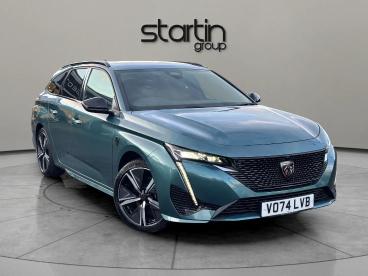SPOTICAR Peugeot 308 Sw 1.2 Puretech Gt Eat Euro 6 (s/s) 5dr Used Car - Estate Petrol Blue - Redditch - 1200570086_1