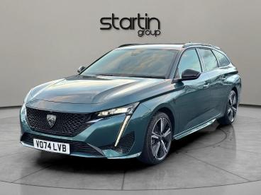 SPOTICAR Peugeot 308 Sw 1.2 Puretech Gt Eat Euro 6 (s/s) 5dr Used Car - Estate Petrol Blue - Redditch - 1200570086_3