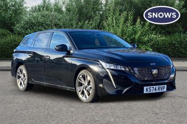 SPOTICAR Peugeot 308 Sw 1.2 Puretech Allure Eat Euro 6 (s/s) 5dr Used Car - Estate Petrol Black - Southampton - 1200572264_1
