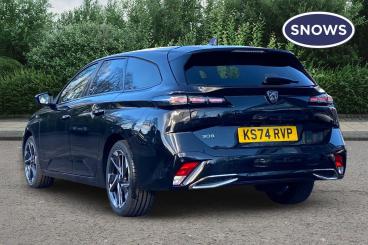 SPOTICAR Peugeot 308 Sw 1.2 Puretech Allure Eat Euro 6 (s/s) 5dr Used Car - Estate Petrol Black - Southampton - 1200572264_3