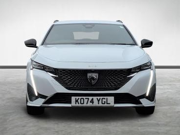 SPOTICAR Peugeot 308 Sw 1.2 Hybrid Gt E-dsc6 Euro 6 (s/s) 5dr Used Car - Estate Hybrid White - Northallerton - 1200573632_2