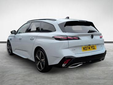 SPOTICAR Peugeot 308 Sw 1.2 Hybrid Gt E-dsc6 Euro 6 (s/s) 5dr Used Car - Estate Hybrid White - Northallerton - 1200573632_4