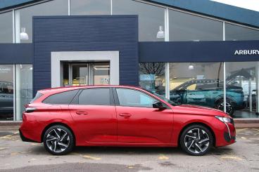 SPOTICAR Peugeot 308 Sw 1.5 Bluehdi Active Premium Eat Euro 6 (s/s) 5dr Used Car - Estate Diesel Red - Bulkington - 1200577179_3