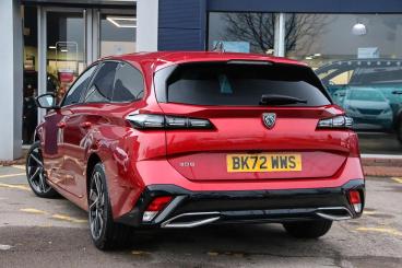 SPOTICAR Peugeot 308 Sw 1.5 Bluehdi Active Premium Eat Euro 6 (s/s) 5dr Used Car - Estate Diesel Red - Bulkington - 1200577179_5