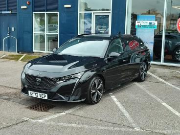 SPOTICAR Peugeot 308 Sw 1.2 Puretech Gt Eat Euro 6 (s/s) 5dr Used Car - Estate Petrol Black - Moray - 1200577404_3