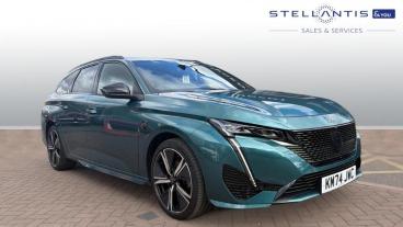 SPOTICAR Peugeot 308 Sw 1.5 Bluehdi Gt Eat Euro 6 (s/s) 5dr Used Car - Estate Diesel Blue - Leicester - 1200580989_1