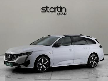 SPOTICAR Peugeot 308 Sw 1.2 Gt E-dsc6 Euro 6 (s/s) 5dr Used Car - Estate Hybrid White - Worcester - 1200585921_2
