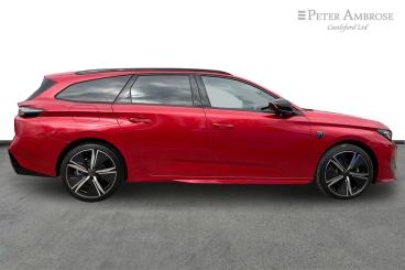 SPOTICAR Peugeot 308 Sw 1.2 Gt E-dsc6 Euro 6 (s/s) 5dr Used Car - Estate Hybrid Red - Castleford - 1200588050_2