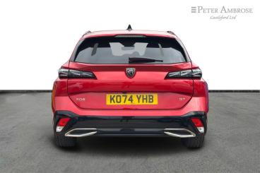 SPOTICAR Peugeot 308 Sw 1.2 Gt E-dsc6 Euro 6 (s/s) 5dr Used Car - Estate Hybrid Red - Castleford - 1200588050_4