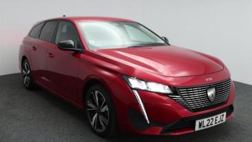 SPOTICAR Peugeot 308 Sw 1.2 Puretech Allure Eat Euro 6 (s/s) 5dr Used Car - Estate Petrol Red - St. Austell - 1200588888_1