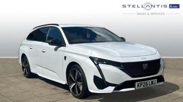 SPOTICAR Peugeot 308 Sw 1.2 Gt E-dsc6 Euro 6 (s/s) 5dr Used Car - Estate Hybrid White - Liverpool - 1200596398_1