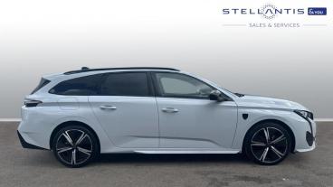 SPOTICAR Peugeot 308 Sw 1.2 Gt E-dsc6 Euro 6 (s/s) 5dr Used Car - Estate Hybrid White - Liverpool - 1200596398_2
