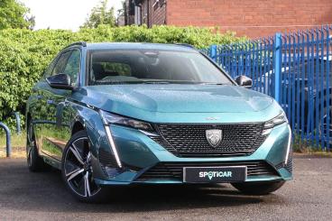 SPOTICAR Peugeot 308 Sw 1.2 Puretech Gt Eat Euro 6 (s/s) 5dr Used Car - Estate Petrol Blue - Lichfield - 1200601298_1
