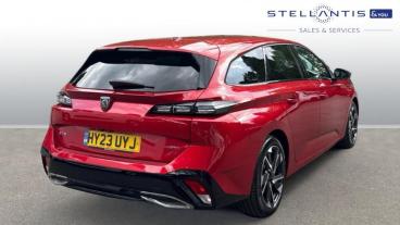 SPOTICAR Peugeot 308 Sw 1.6 12.4kwh Allure Premium E-eat Euro 6 (s/s) 5dr Used Car - Estate Plug-in Hybrid Red - Godalming - 1200601506_3