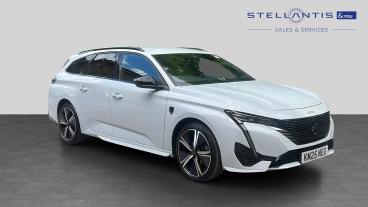 SPOTICAR Peugeot 308 Sw 1.2 Gt E-dsc6 Euro 6 (s/s) 5dr Used Car - Estate Hybrid White - Stockport - 1200602282_1