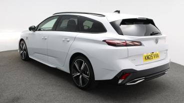 SPOTICAR Peugeot 308 Sw 1.2 Gt E-dsc6 Euro 6 (s/s) 5dr Used Car - Estate Hybrid White - St. Austell - 1200608802_5