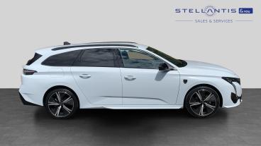 SPOTICAR Peugeot 308 Sw 1.2 Gt E-dsc6 Euro 6 (s/s) 5dr Used Car - Estate Hybrid White - Walton On Thames - 1200610034_2