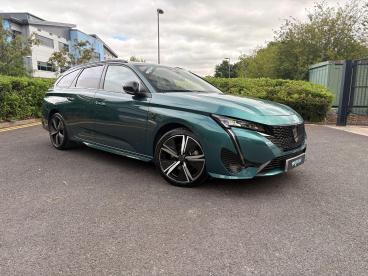 SPOTICAR Peugeot 308 Sw 1.2 Gt E-dsc6 Euro 6 (s/s) 5dr Used Car - Estate Hybrid Blue - Crewe - 1200612241_1