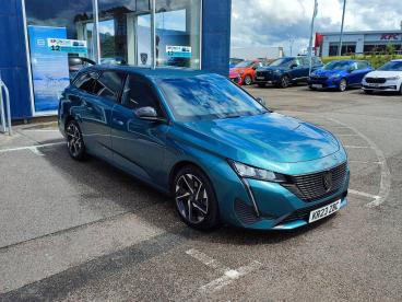 SPOTICAR Peugeot 308 Sw 1.2 Puretech Allure Premium Eat Euro 6 (s/s) 5dr Used Car - Estate Petrol Blue - Moray - 1200612951_1