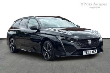 SPOTICAR Peugeot 308 Sw 1.2 Puretech Gt Eat Euro 6 (s/s) 5dr Used Car - Estate Petrol Black - Castleford - 1200614172_1