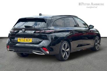 SPOTICAR Peugeot 308 Sw 1.2 Puretech Gt Eat Euro 6 (s/s) 5dr Used Car - Estate Petrol Black - Castleford - 1200614172_3