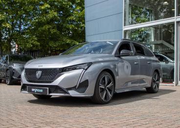 SPOTICAR Peugeot 308 Sw 1.2 Gt E-dsc6 Euro 6 (s/s) 5dr Used Car - Estate Hybrid Grey - Aldershot - 1200615296_2