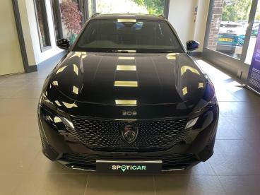 SPOTICAR Peugeot 308 Sw 1.2 Gt E-dsc6 Euro 6 (s/s) 5dr Used Car - Estate Hybrid Black - Abergavenny - 1200619403_2