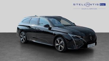 SPOTICAR Peugeot 308 Sw 1.2 Gt E-dsc6 Euro 6 (s/s) 5dr Used Car - Estate Hybrid Black - Liverpool - 1200619822_1