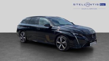 SPOTICAR Peugeot 308 Sw 1.2 Gt E-dsc6 Euro 6 (s/s) 5dr Used Car - Estate Hybrid Black - Preston - 1200622533_1
