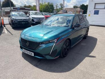 SPOTICAR Peugeot 308 Sw 1.5 Bluehdi Gt Eat Euro 6 (s/s) 5dr Used Car - Estate Diesel Blue - Ashford - 1200623391_3