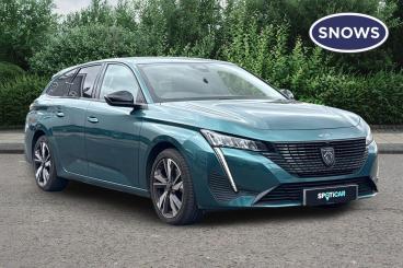 SPOTICAR Peugeot 308 Sw 1.2 Puretech Allure Eat Euro 6 (s/s) 5dr Used Car - Estate Petrol Blue - Romsey - 1200623452_1