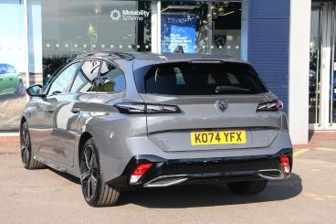 SPOTICAR Peugeot 308 Sw 1.2 Gt E-dsc6 Euro 6 (s/s) 5dr Used Car - Estate Hybrid Grey - Bulkington - 1200623852_5