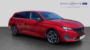 SPOTICAR Peugeot 308 Sw 1.6 12.4kwh Allure Premium E-eat Euro 6 (s/s) 5dr Used Car - Estate Plug-in Hybrid Red - Preston - 1200624804_1