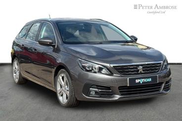 SPOTICAR Peugeot 308 Sw 1.2 Puretech Gpf Allure Euro 6 (s/s) 5dr Used Car - Estate Petrol Grey - Castleford - 1200626157_1