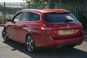 SPOTICAR Peugeot 308 Sw 1.5 Bluehdi Gt Line Euro 6 (s/s) 5dr Used Car - Estate Diesel Red - Bromsgrove - 1200629922_2