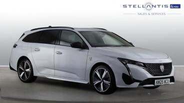 SPOTICAR Peugeot 308 Sw 1.2 Gt E-dsc6 Euro 6 (s/s) 5dr Used Car - Estate Hybrid White - Birmingham - 1200634900_1