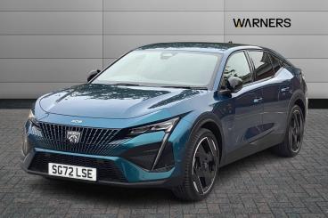 SPOTICAR Peugeot 408 1.6 12.4kwh Gt Fastback E-eat Euro 6 (s/s) 5dr Used Car - Saloon Plug-in Hybrid Blue - Gloucester - 1200534140_2