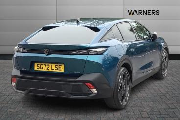 SPOTICAR Peugeot 408 1.6 12.4kwh Gt Fastback E-eat Euro 6 (s/s) 5dr Used Car - Saloon Plug-in Hybrid Blue - Gloucester - 1200534140_4