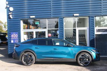 SPOTICAR Peugeot 408 1.6 12.4kwh Gt Fastback E-eat Euro 6 (s/s) 5dr Used Car - Saloon Plug-in Hybrid Blue - Lichfield - 1200546573_4
