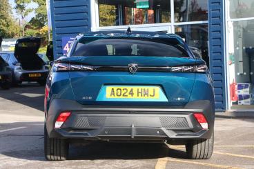 SPOTICAR Peugeot 408 1.6 12.4kwh Gt Fastback E-eat Euro 6 (s/s) 5dr Used Car - Saloon Plug-in Hybrid Blue - Lichfield - 1200546573_5