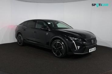 SPOTICAR Peugeot 408 1.2 Puretech Gt Fastback Eat Euro 6 (s/s) 5dr Used Car - Saloon Petrol Black - Ashford - 1200550090_1
