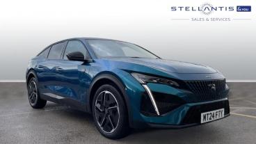 SPOTICAR Peugeot 408 1.2 Puretech Gt Fastback Eat Euro 6 (s/s) 5dr Used Car - Saloon Petrol Blue - Preston - 1200552466_1