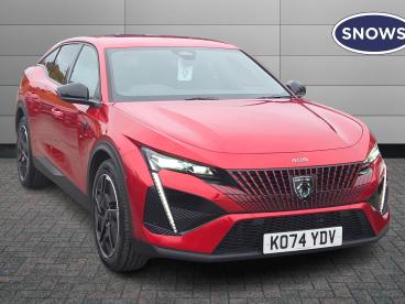 SPOTICAR Peugeot 408 1.2 Hybrid Gt Fastback E-dsc6 Euro 6 (s/s) 5dr Used Car - Saloon Hybrid Red - Basingstoke - 1200552931_1