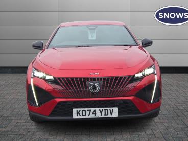 SPOTICAR Peugeot 408 1.2 Hybrid Gt Fastback E-dsc6 Euro 6 (s/s) 5dr Used Car - Saloon Hybrid Red - Basingstoke - 1200552931_2