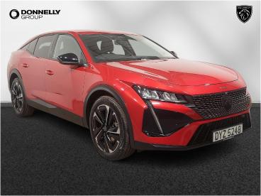 SPOTICAR Peugeot 408 1.2 Puretech Allure Fastback Eat Euro 6 (s/s) 5dr Used Car - Saloon Petrol Red - Eglinton - 1200553106_1