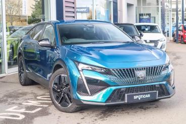 SPOTICAR Peugeot 408 1.2 Puretech Gt Fastback Eat Euro 6 (s/s) 5dr Used Car - Saloon Petrol Blue - Leamington - 1200554729_1