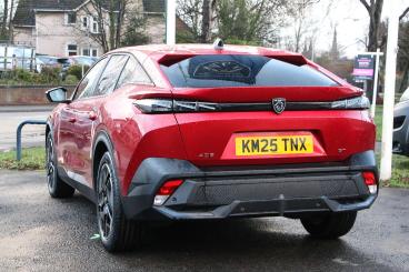 SPOTICAR Peugeot 408 1.2 Hybrid Gt Fastback E-dsc6 Euro 6 (s/s) 5dr Used Car - Saloon Hybrid Red - Lichfield - 1200558599_4