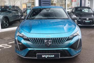 SPOTICAR Peugeot 408 1.2 Hybrid Gt Fastback E-dsc6 Euro 6 (s/s) 5dr Used Car - Saloon Hybrid Blue - Leamington - 1200558921_3