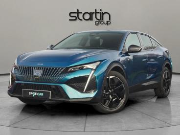 SPOTICAR Peugeot 408 1.2 Puretech Gt Fastback Eat Euro 6 (s/s) 5dr Used Car - Saloon Petrol Blue - Worcester - 1200563662_3